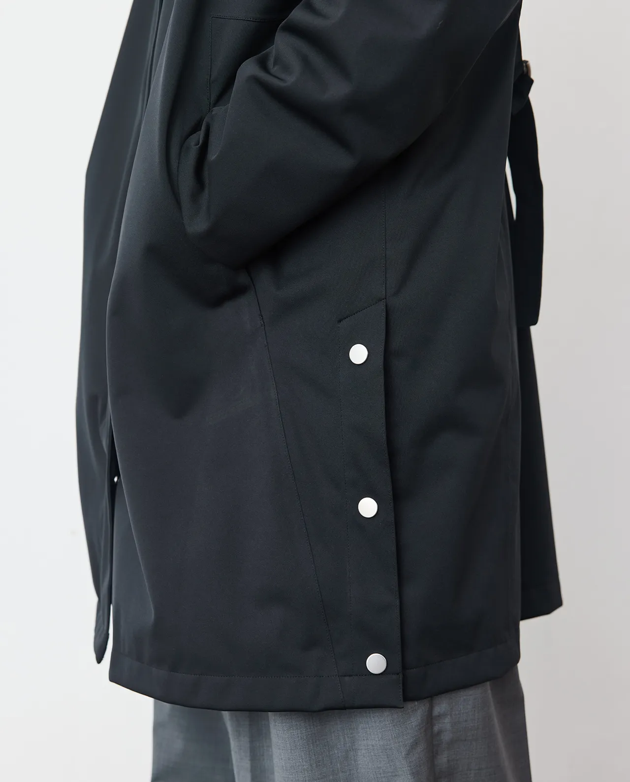 Shop Waterproof Tour Black Coat - Raincoat for Women Online | Protected Species