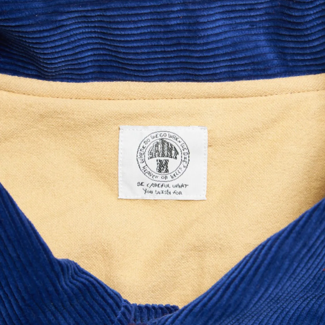 SINNER'S CIRCUS CORDUROY EMBROIDERY JACKET - BLUE