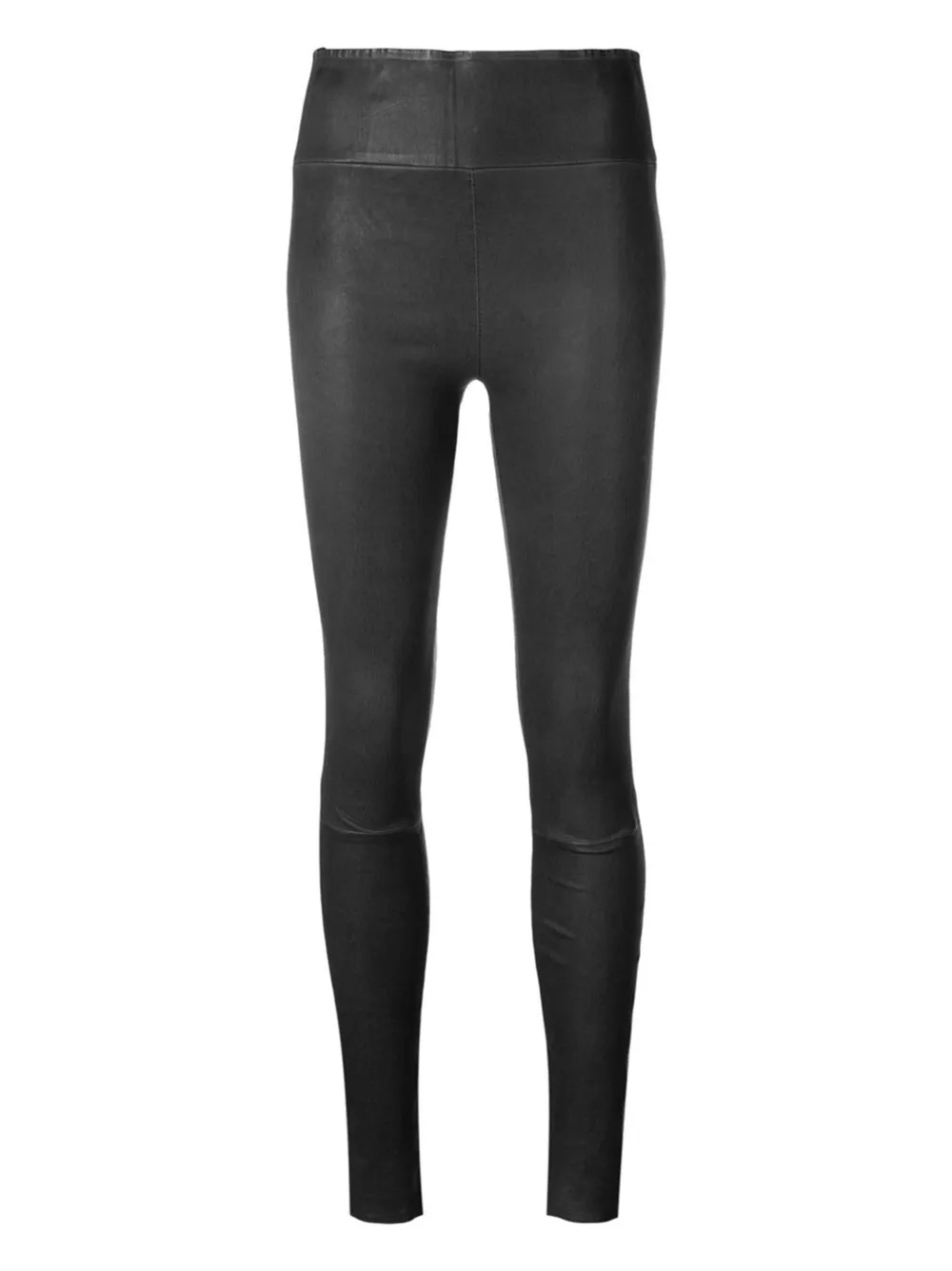 SPRWMN Black Leather Ankle Legging