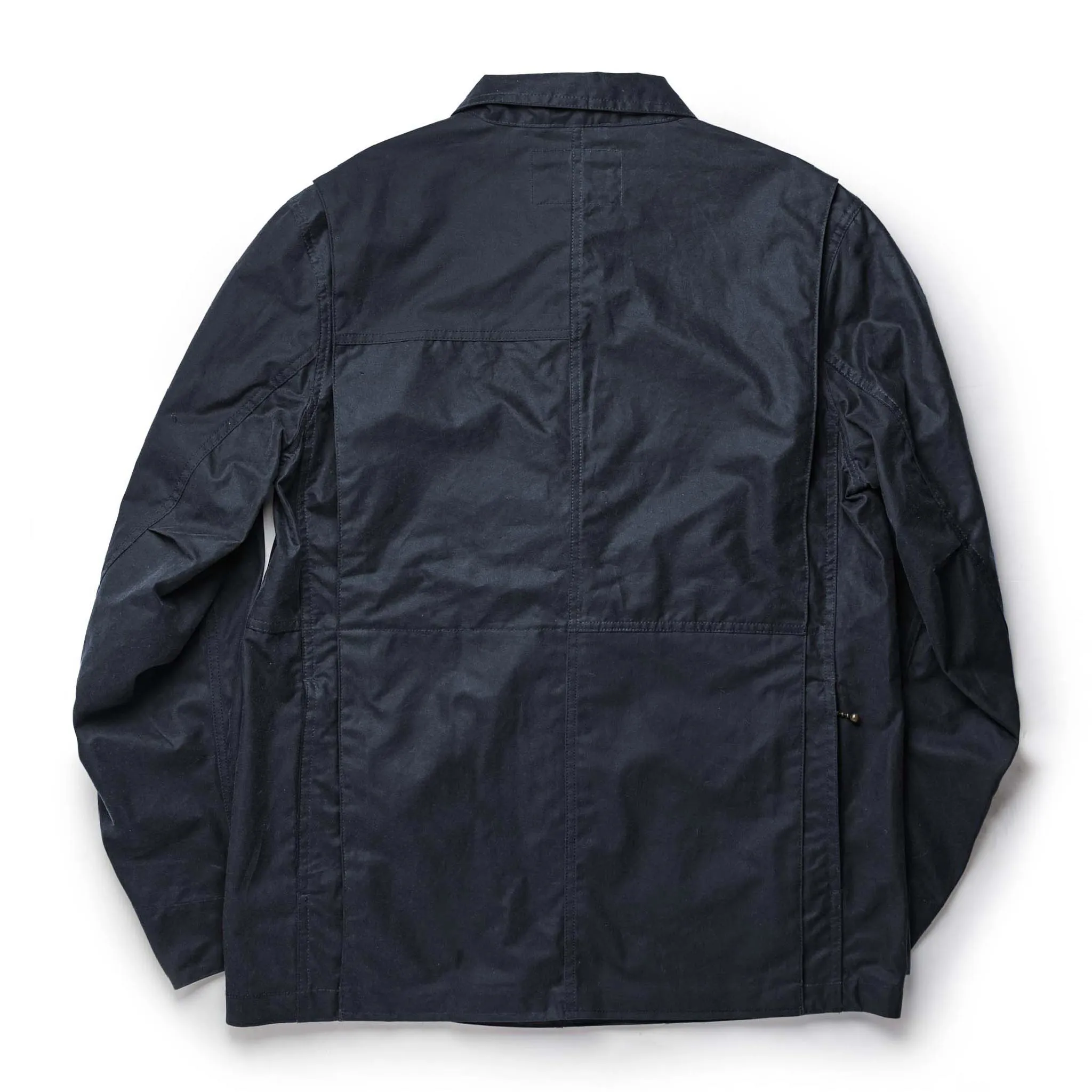 The Task Jacket in Waxed Navy