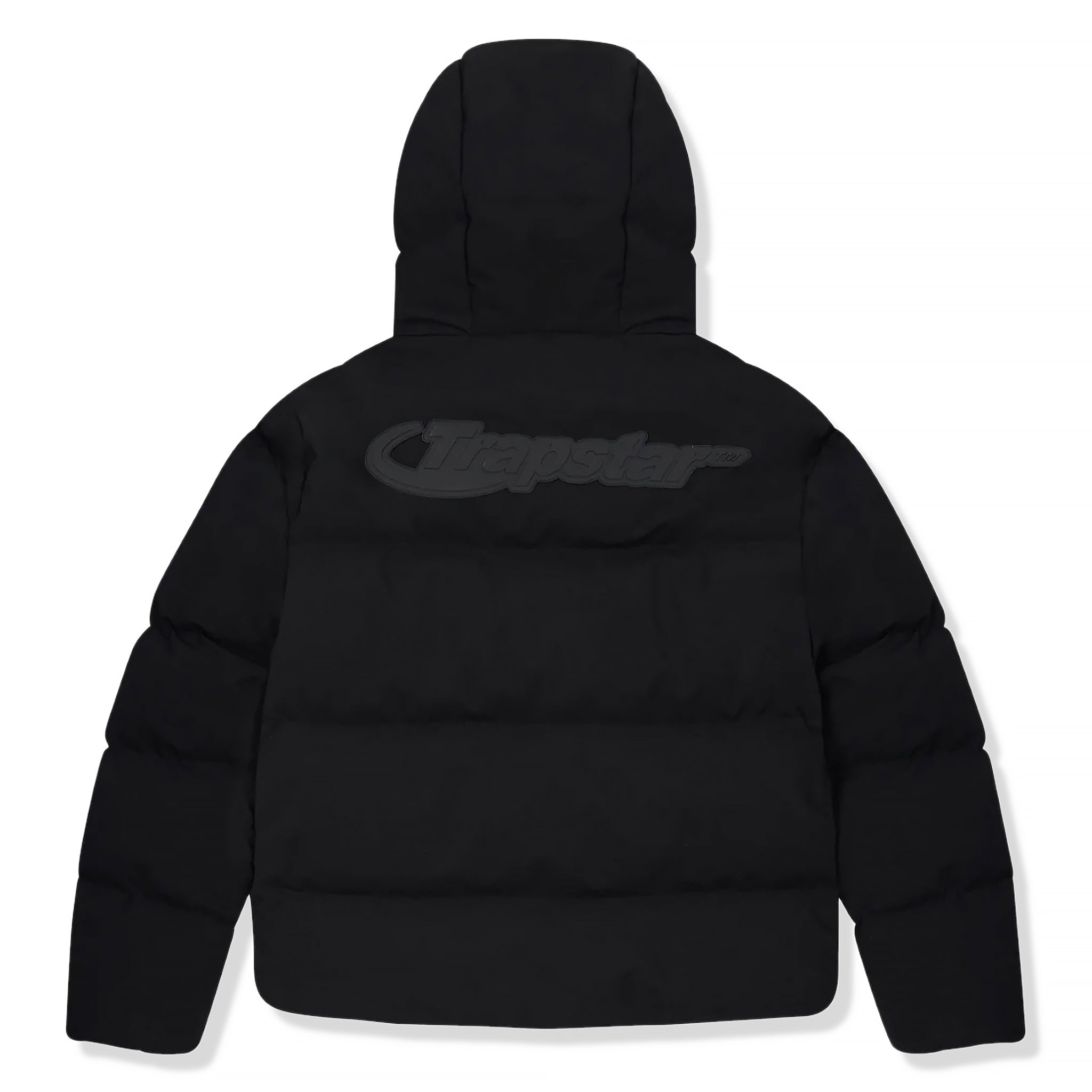 Trapstar Hyperdrive Technical Hooded Blackout Edition Puffer Jacket