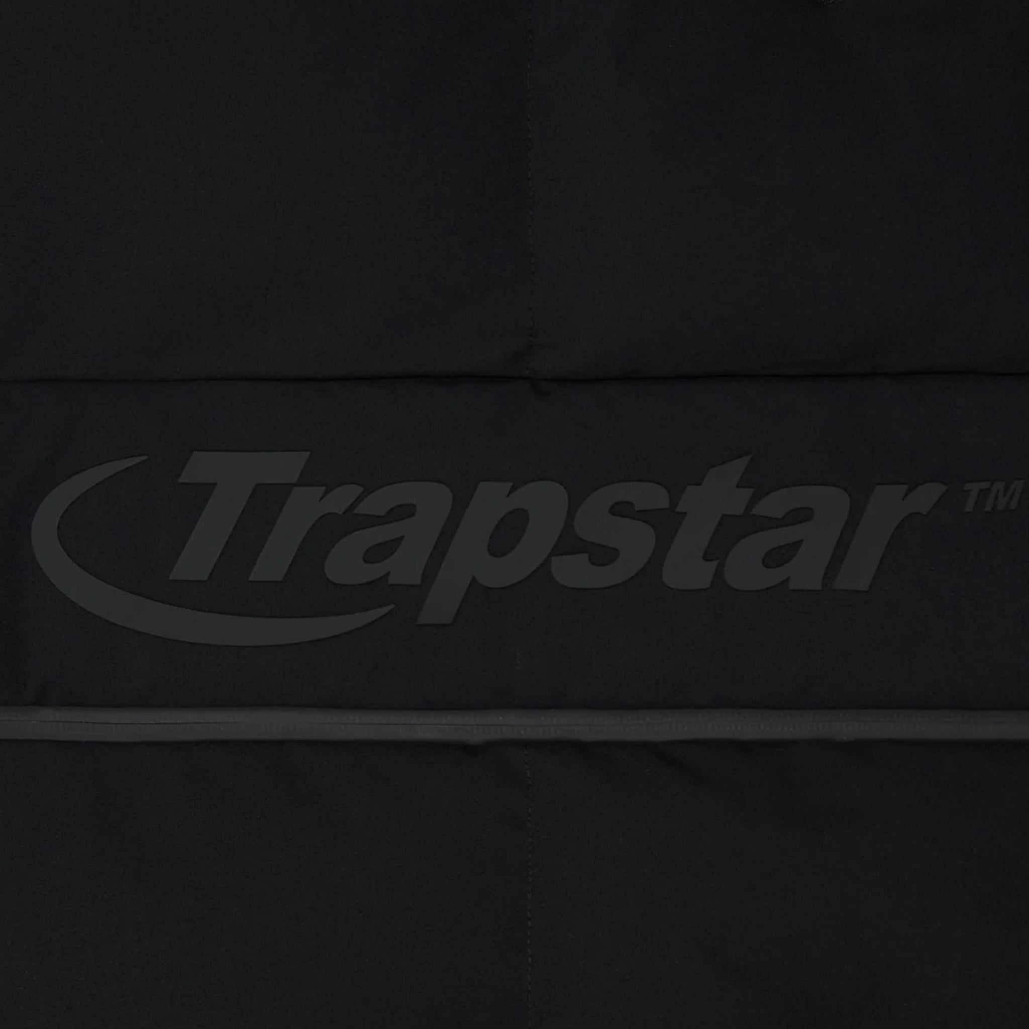 Trapstar Hyperdrive Technical Hooded Blackout Edition Puffer Jacket