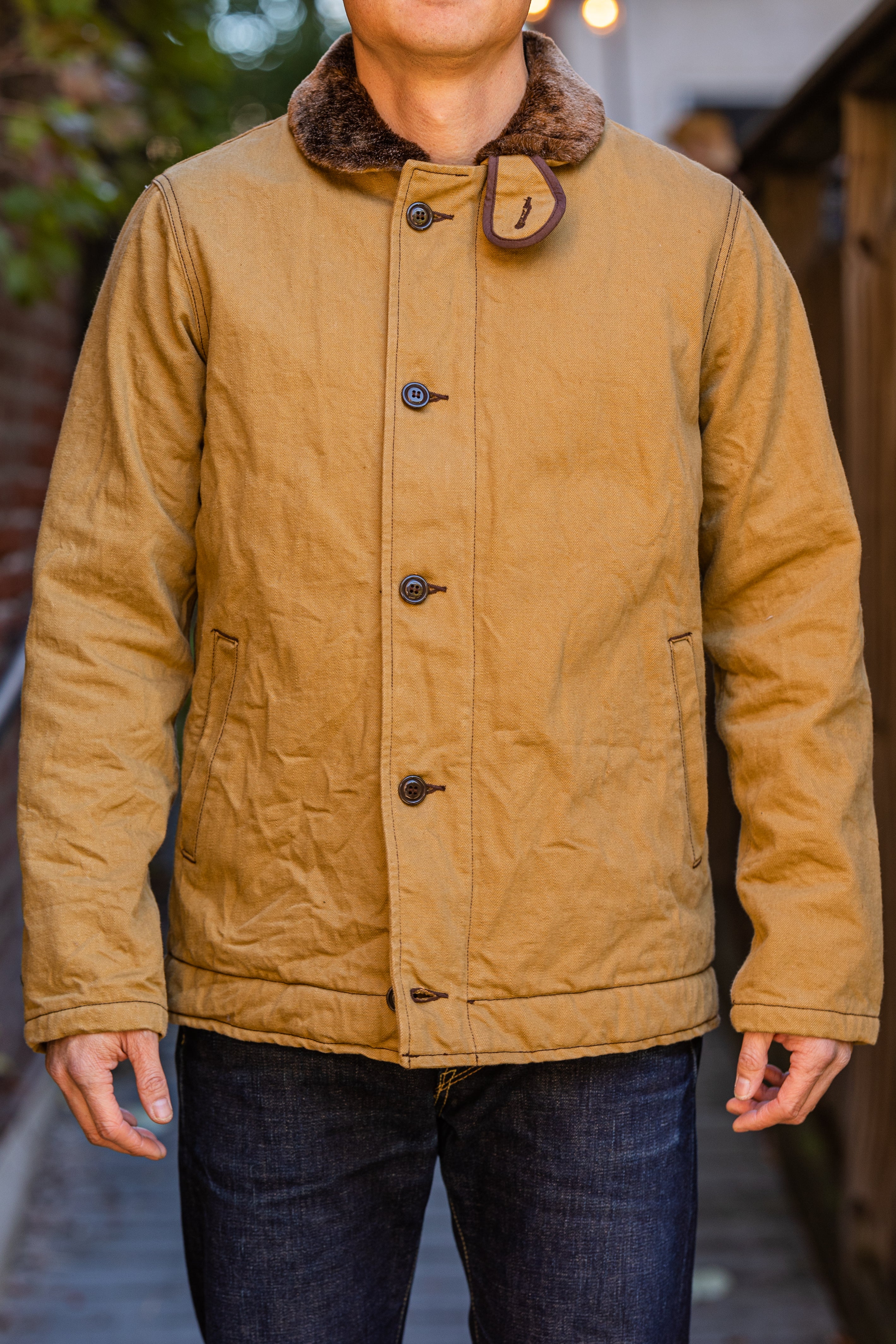 UES Deck Jacket - Camel