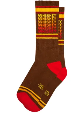 Unisex Whiskey Ribbed Gym Socks