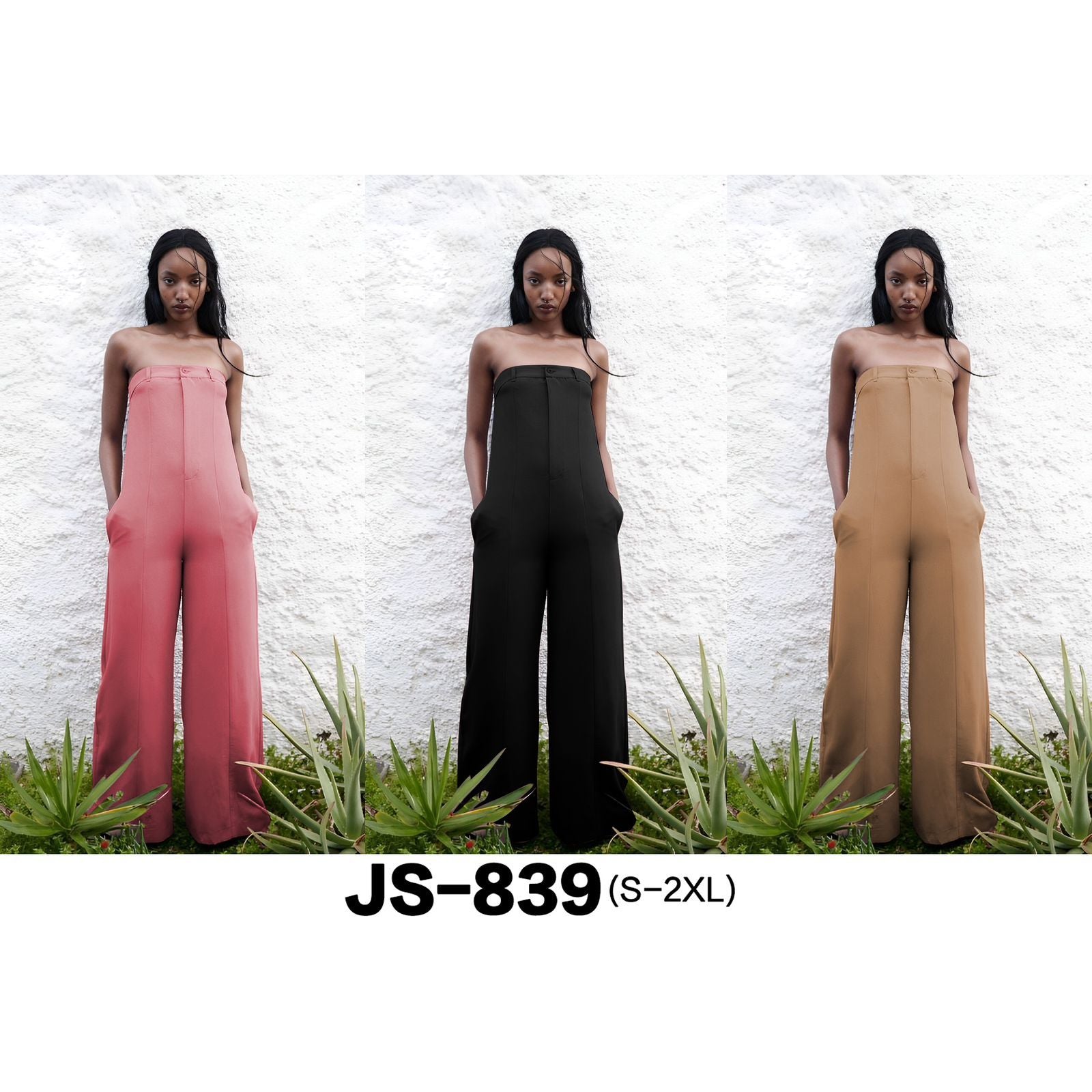 Vintage Off Shoulder Jumpsuit