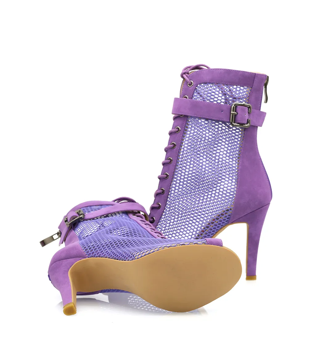 Voltage Purple - 4 Dance Heels By VAMP