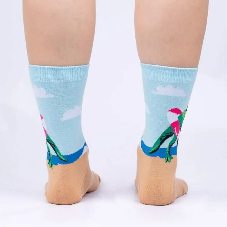 Women's Dinos Gone Wild Crew Socks