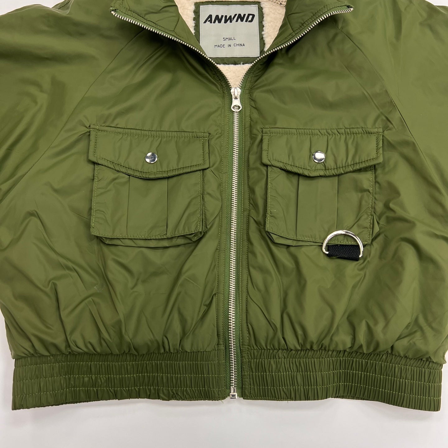 Women's Flight Jacket with Pockets